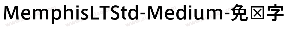 MemphisLTStd-Medium字体转换