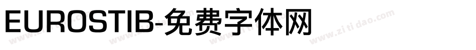 EUROSTIB字体转换