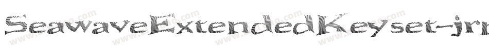 SeawaveExtendedKeyset-jrm9字体转换