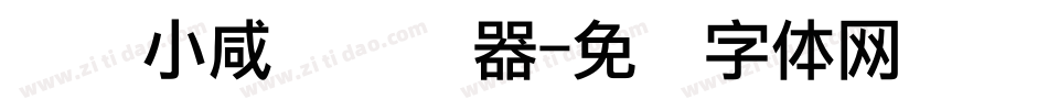 无敌小咸鱼转换器字体转换