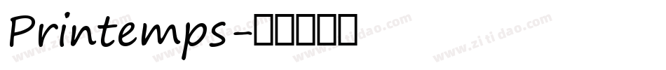 Printemps字体转换
