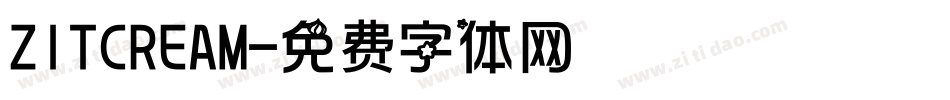 ZITCREAM字体转换