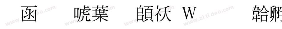全真新中明转换器字体转换