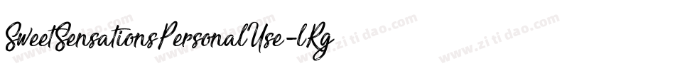 SweetSensationsPersonalUse-lRgq字体转换