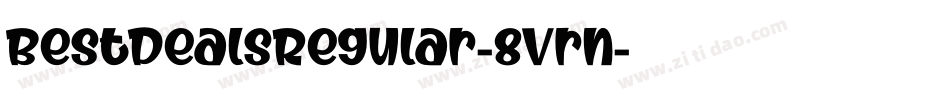 BestDealsRegular-8Vrn字体转换
