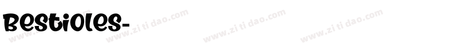 Bestioles字体转换