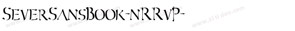 SeverSansBook-nRRvP字体转换