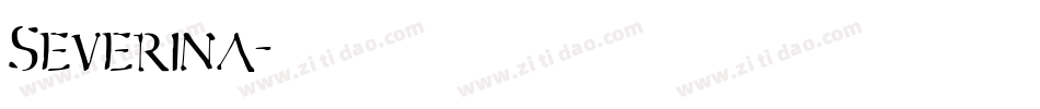 Severina字体转换