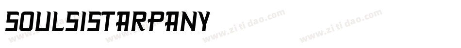 SoulSistar-pany字体转换