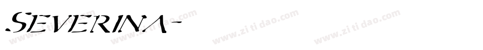 Severina字体转换