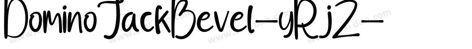 DominoJackBevel-yRjZ字体转换