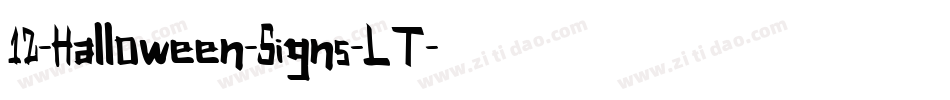 12-Halloween-Signs-LT字体转换