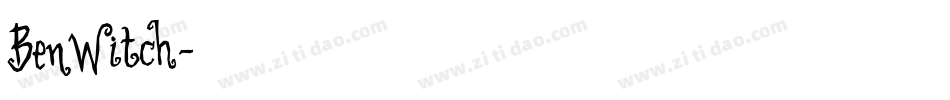 BenWitch字体转换