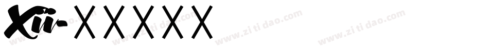 Xii字体转换