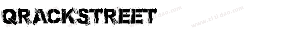Qrackstreet字体转换