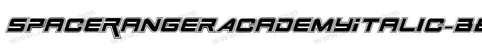 SpaceRangerAcademyItalic-B8Gn字体转换 SpaceRangerAcademyItalic-B8Gn字体转换