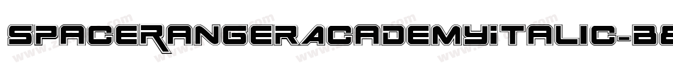 SpaceRangerAcademyItalic-B8Gn字体转换 SpaceRangerAcademyItalic-B8Gn字体转换