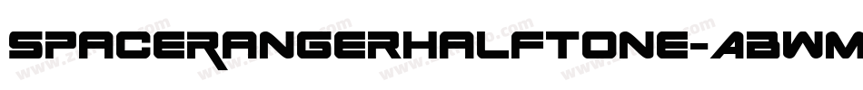 SpaceRangerHalftone-ABwm字体转换