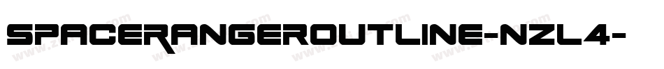 SpaceRangerOutline-nzL4字体转换 SpaceRangerOutline-nzL4字体转换