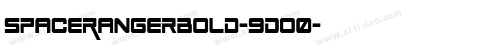 SpaceRangerBold-9Do0字体转换