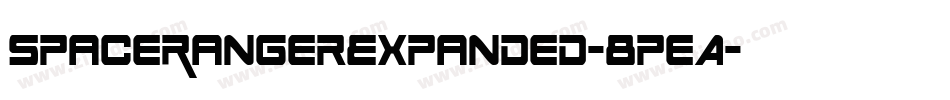SpaceRangerExpanded-8peA字体转换