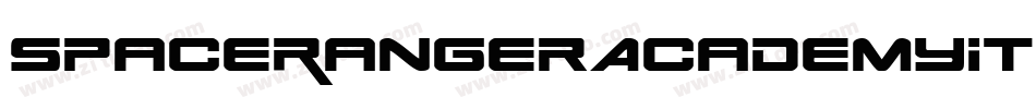 SpaceRangerAcademyItalic-B8Gn字体转换 SpaceRangerAcademyItalic-B8Gn字体转换