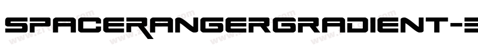 SpaceRangerGradient-3ERz字体转换 SpaceRangerGradient-3ERz字体转换
