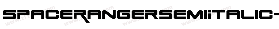 SpaceRangerSemiItalic-D900字体转换 SpaceRangerSemiItalic-D900字体转换