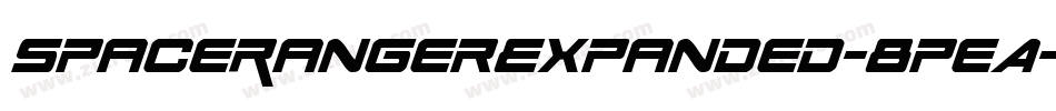SpaceRangerExpanded-8peA字体转换