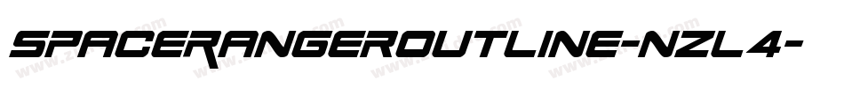 SpaceRangerOutline-nzL4字体转换 SpaceRangerOutline-nzL4字体转换