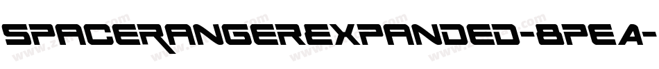 SpaceRangerExpanded-8peA字体转换