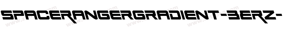 SpaceRangerGradient-3ERz字体转换 SpaceRangerGradient-3ERz字体转换
