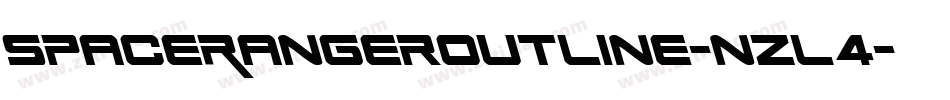 SpaceRangerOutline-nzL4字体转换 SpaceRangerOutline-nzL4字体转换
