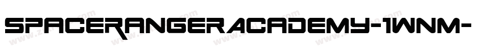 SpaceRangerAcademy-1WnM字体转换