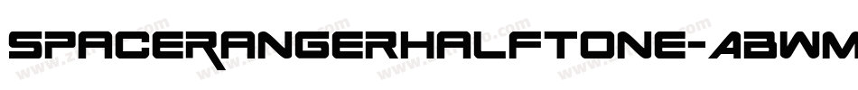 SpaceRangerHalftone-ABwm字体转换