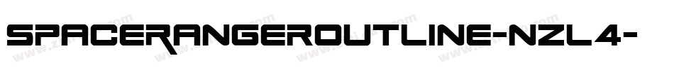 SpaceRangerOutline-nzL4字体转换 SpaceRangerOutline-nzL4字体转换
