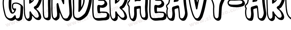 GrinderHeavy-ARwD字体转换