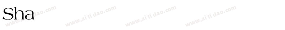 Shale字体转换