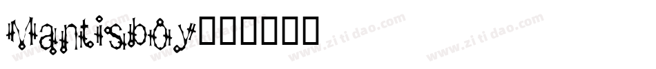 Mantisboy字体转换