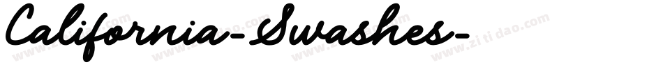 California-Swashes字体转换 California-Swashes字体转换