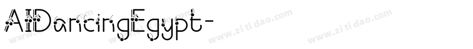 AIDancingEgypt字体转换