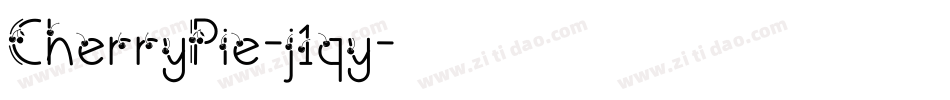 CherryPie-j1qy字体转换
