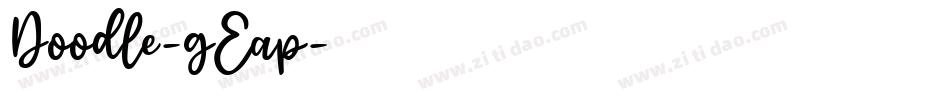 Doodle-gEap字体转换