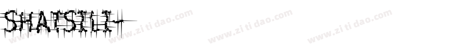 SHATSILI字体转换