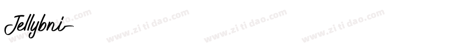 Jellybni字体转换