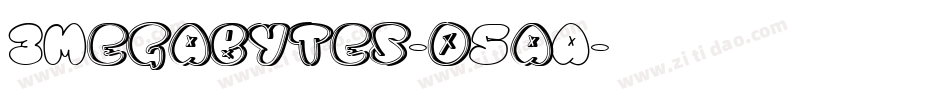 3Megabytes-o5aA字体转换