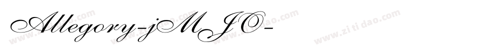 Allegory-jMJO字体转换