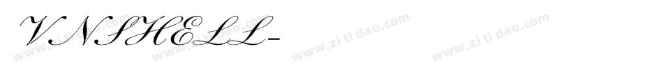 VNSHELL字体转换