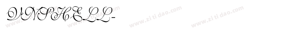 VNSHELL字体转换