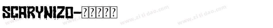 SCARYNIZO字体转换